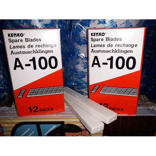 Foto Produk Isi Cutter Kenko A-100 / refill cutter / isi pisau cutter a100 kenko dari Dunia Tape