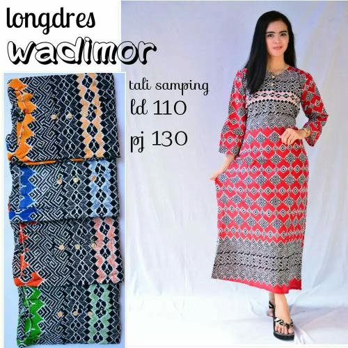 Foto Produk Gamis rayon murah / longdress batik pekalongan / daster murah dari RisqianaBatik