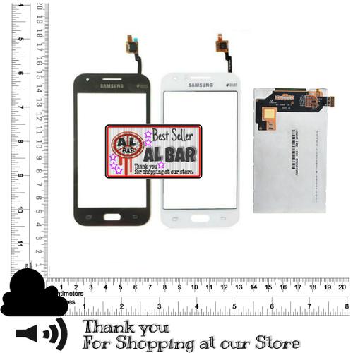 Foto Produk 1SET LCD J1 J100 SM-J100H/DS J100G TOUCHSCREEN ORIGINAL SAMSUNG GALAXY - Putih dari Al-bar