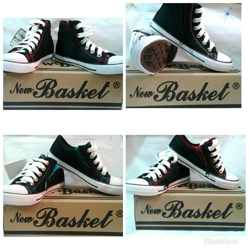 Foto Produk Sepatu sekolah New basket Resleting/SEPATU SEKOLAH ANAK SD,SMP,SMA dari buyung sport