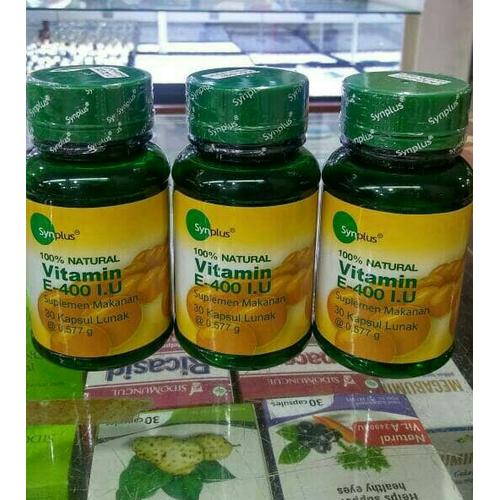 Jual Vitamin E 400 Iu Isi 30 Btr Nutrisi Untuk Kulit Kering Jakarta Pusat Sherenzhop Tokopedia