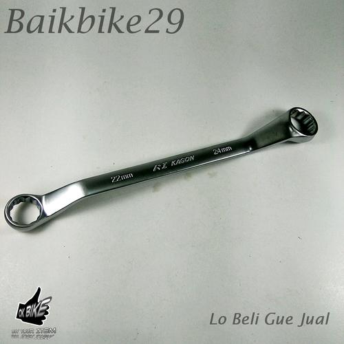 Foto Produk Kunci Ring 22 Dan 24 CRV Kagon dari baikbike29