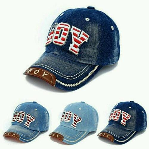 Jual Topi Anak Jeans Boy Denim Cap 