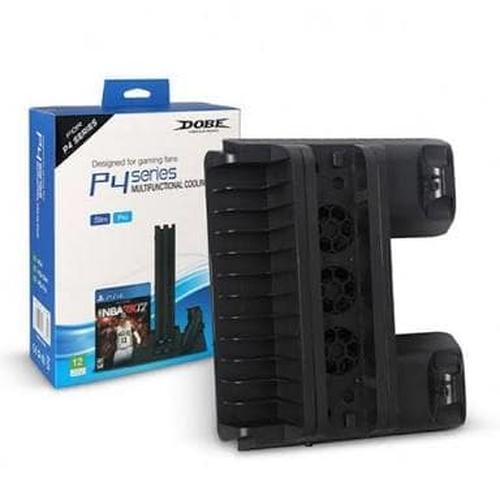 Foto Produk Charger Stand - Cooling Fan - Vertical Stand PS4 PRO / PS4 Slim dari Super-Gameshop