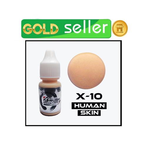 Foto Produk BRUSHMASTER HD ACRYLIC X-10 HUMAN SKIN CAT KUAS GUNDAM MODELKIT dari ANAHEIMPAINTS