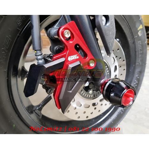 Gambar Caliper Guard / Tutup Caliper Depan Fast Bikes Yamaha NMAX - Aerox 155 dari NoLimitz undefined Tokopedia