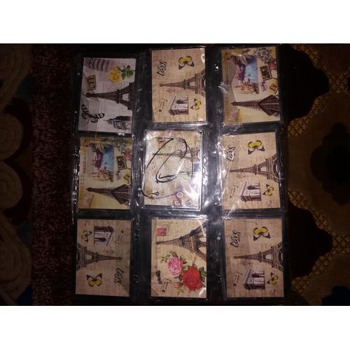Foto Produk souvenir pernikahan kaca paris kotak harga grosir + Plastik -GG29 dari Souvenir Pernikahan Agi