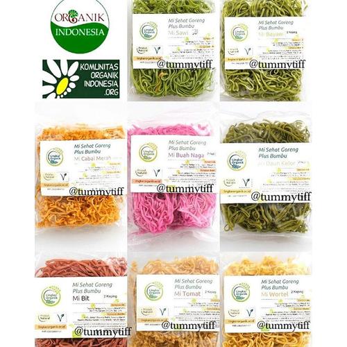 Gambar Lingkar Organik Mie Sehat 100gr - mie sayur - bit dari Tummytiff Kab. Tangerang Tokopedia
