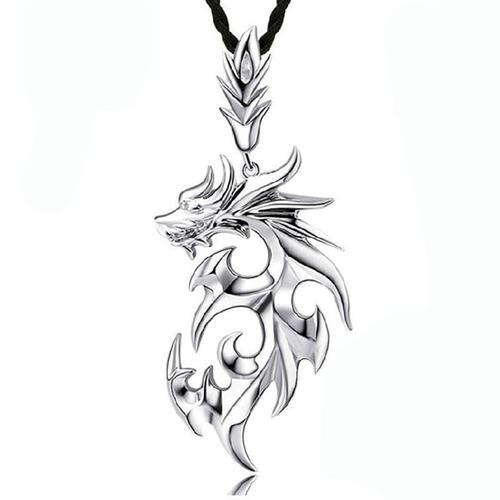 Foto Produk Kalung dengan Liontin Bentuk Naga Keren dari Dewok helm
