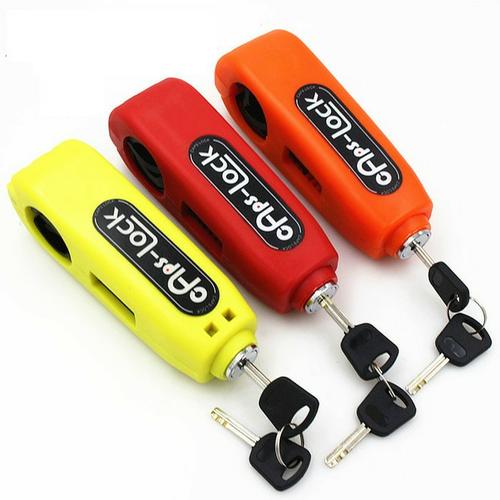 Foto Produk Griplock grip lock kunci gembok pengaman setang motor - Hitam dari hanamigadget