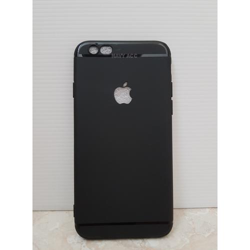 Foto Produk Case IPHONE 6 - Softcase SILICON THIN Black MATTE IPHONE 6 Logo Apple dari Navy Acc