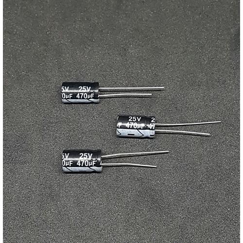 Gambar 1 paket Elco 470uF - 25V, isi 9 buah. dari UAV Jakarta Selatan Tokopedia
