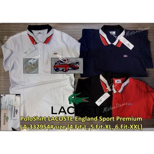 Jual Kaos Kerah LACOSTE England Sport 