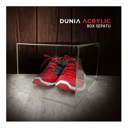 Jual Box Sepatu Acrylic / Display box sepatu acrylic /tempat sepatu ...