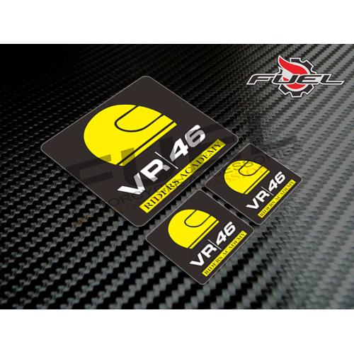 Foto Produk Sticker Riders Academy 46 Valentino Rossi AGV ARAI SHOEI NOLAN R25 CBR dari Fuel