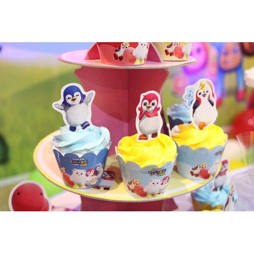 Jual Cupcake toppers wrapper badanamu / wadah cupcke tema badanamu ...