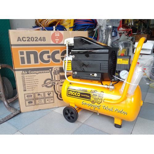 Foto Produk COMPRESSOR KOMPRESSOR KOMPRESOR UDARA ANGIN LISTRIK 2HP INGCO AC2048 dari Semangat Teknik