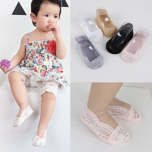 Gambar Kaos kaki renda lace invisible boat ANAK - uk L pink dari Ag Collection Jakarta Utara Tokopedia