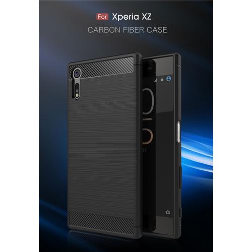 Foto Produk FIBER LINE Sony Xperia XZ Dual case cover casing carbon tpu anti shock dari Casing handphone murah