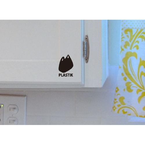 Sticker Di Rak Promo Stiker Nama Plastik Cabinet Rak Kitchen Set Sticker Dapur Custom ...