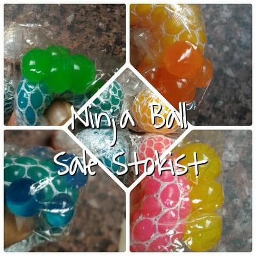 Foto Produk Squishy Sulap Warna Ninja Ball Bola Anggur Grape dari Sale Stockist
