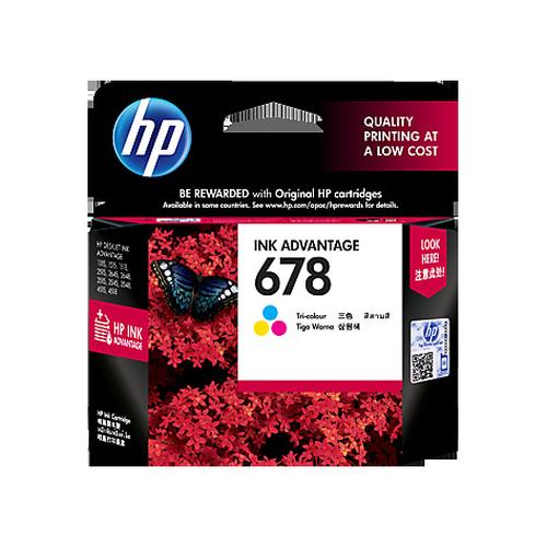 Gambar HP 678 Tri-color Ink Cartridge (~150 pages) dari PojokITcom Pusat IT Comp undefined Tokopedia