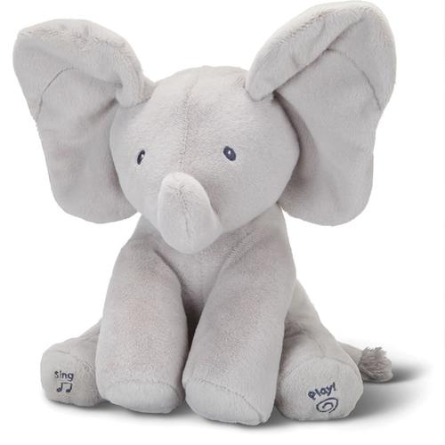 Foto Produk boneka mainan anak bayi peek a boo gajah cilukba bernyanyi dari reuneuy