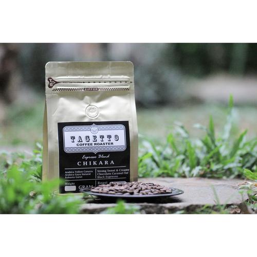 Foto Produk Kopi Espresso Chikara 1KG Biji / Bubuk Tagetto Coffee Blend - BIJI KOPI dari TAGETTO COFFEE