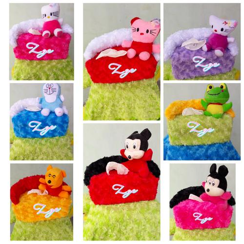 Foto Produk COVER / SARUNG TISSUE BULU KARAKTER dari ZALFA GROSIR BONEKA