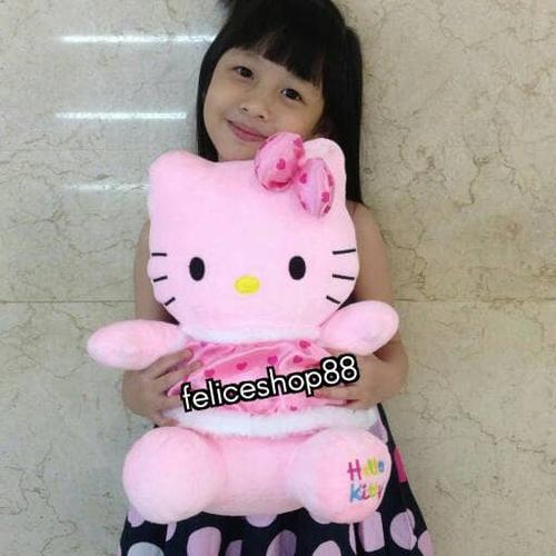 Gambar boneka hello kitty L medium dari feliceshop88 Jakarta Utara Tokopedia