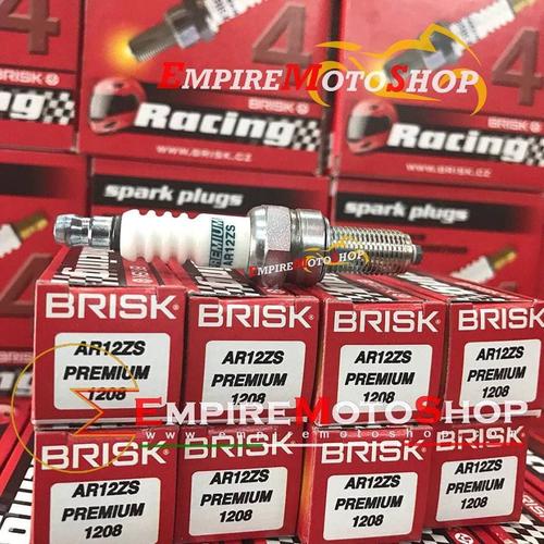 Foto Produk Busi Brisk AR12ZS Nmax Aerox Vario GSX CBR 150 PCX R15 FU AR 12 ZS dari Empiremotoshop