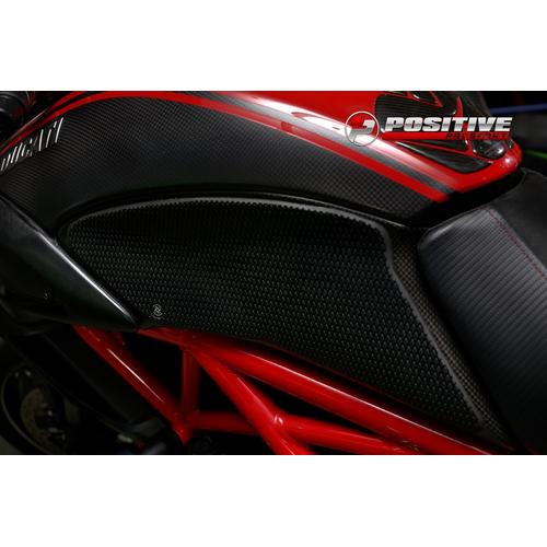 Gambar Techspec tank grip for Ducati Diavel dari Positive Prosport Kota Surabaya Tokopedia