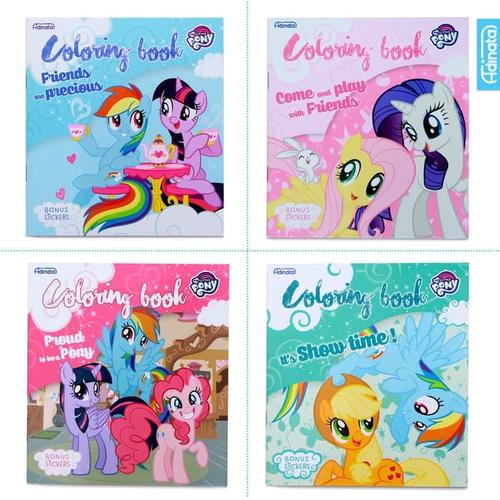 Foto Produk Coloring Book MY LITTLE PONY SMALL Buku Edukasi Adinata goody bag anak dari Om Botak