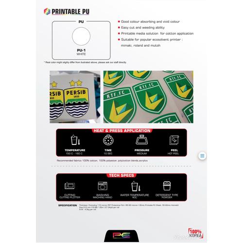 Jual POLYFLEX PRINTABLE PU KOREA Jakarta Barat Polyflex Expert