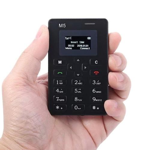 Foto Produk PROMO!! AIEK M5 C6 HP MINI HANDPHONE SAKU ANAK TIPIS KARTU ATM MURAH dari handphone shopp