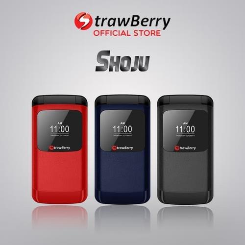 Foto Produk Strawberry Shoju | Handphone Flip HP Murah Kamera Digital Bluetooth dari prayoga cell