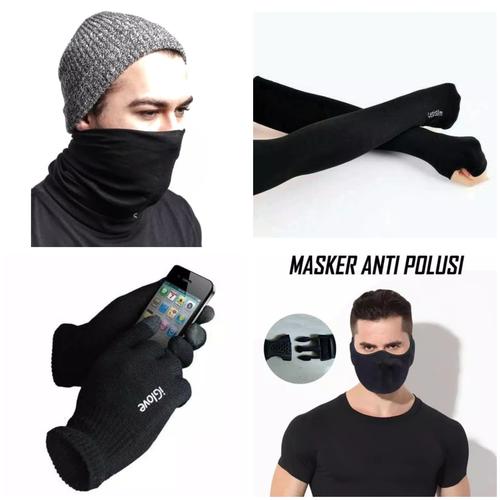 Foto Produk BUNDLING PAKET BERKENDARA MOTOR / SAFETY / SARUNG TANGAN + MASKER dari Bolapedia