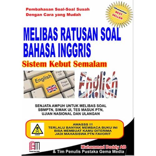 Foto Produk Buku Melibas Ratusan Soal Bahasa Inggris Sistem Kebut Semalam dari Yan Barokah