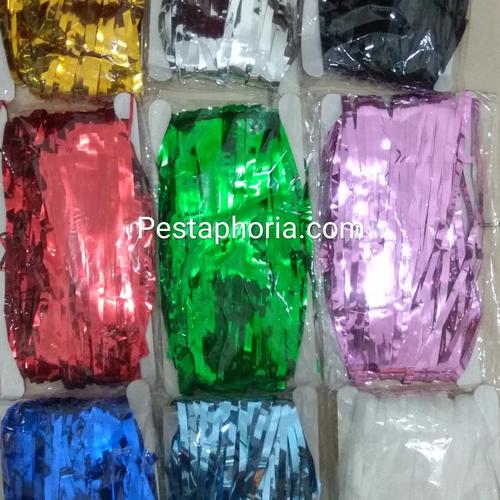 Foto Produk Foil Curtain / Tirai Foil Ukuran Lebar 1 meter, Panjang 2 meter dari Pestaphoria