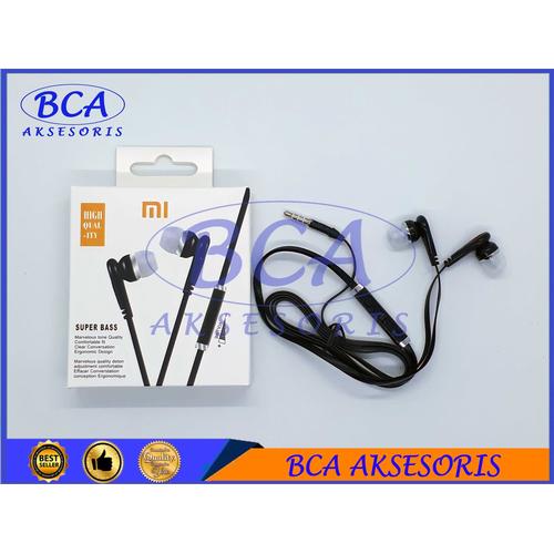 Foto Produk HANDSFREE XIOMI MEGA BASS+ MIC HEADSET/ EARPHONE/ HEADPHONE dari BCA AKSESORIS