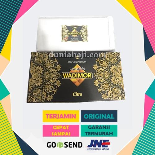 Foto Produk Sarung Wadimor Putih Polos / Sarung Putih Polos /PCS - Putih Tumpal dari DuniaHaji