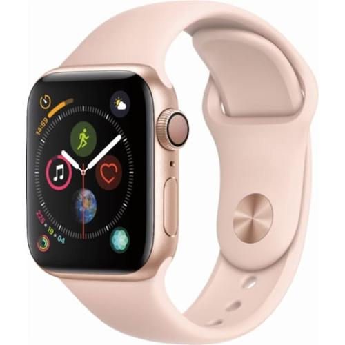 Foto Produk APPLE Watch Series 4 GPS Pink Sand Sport Band / Loop Aluminium Case dari Global Persada System