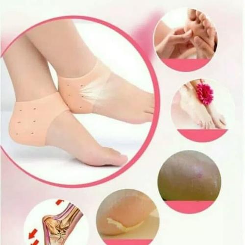 Foto Produk Silicone tumit kaki silicone Soft Gel Heel Protector dari Quishop