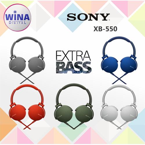Jual Sony MDR-XB550AP Extra Bass Over 
