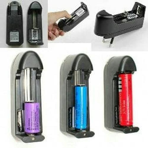 Foto Produk Charger Baterai Universal 1 Slot Vaporizer 18650 dari gazafiesca