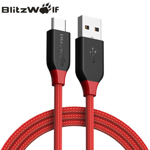 Foto Produk BlitzWolf TC5/6/7 Ampcore USB Type-C Fast Charging Data Cable Kabel - TC Lima Grey dari Airo Indonesia