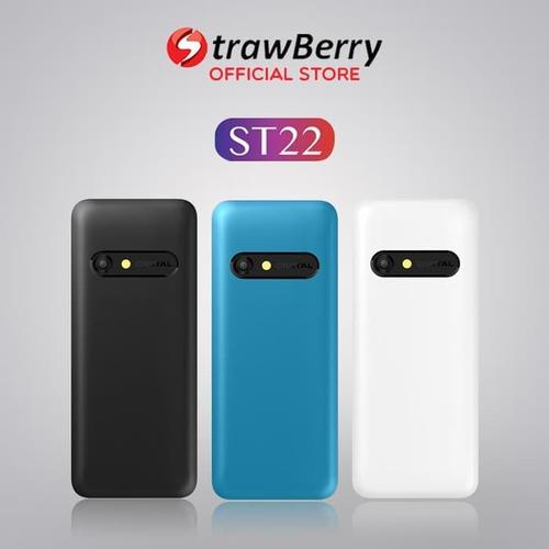 Foto Produk Strawberry ST22 | Handphone Candybar HP Murah Kamera Bluetooth 16GB dari voucher cellular