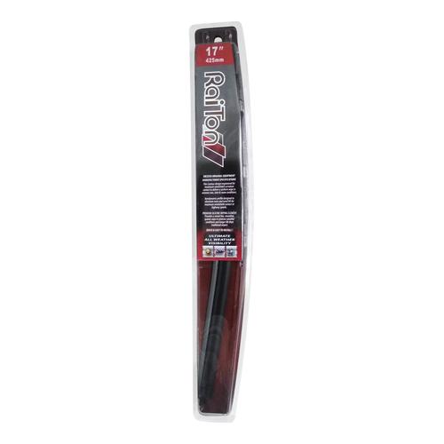 Foto Produk Raiton Wiper Frameless Full Karet Kaca Depan Mobil Ukuran - 17 Inch dari Carinn Store