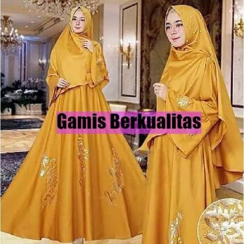 Foto Produk Baju Gamis Muslim Syari Wanita - JULIA SYARI - Dress Gaun Pesta dari Raja Obral 107