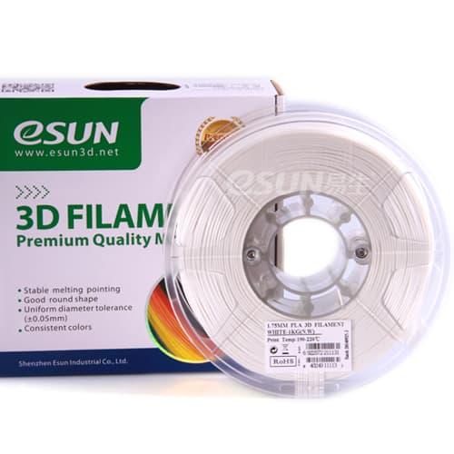 Foto Produk eSUN 3D Filament PLA+ 1.75mm White dari 3D Zaiku Surabaya